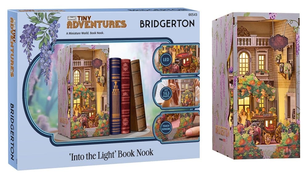 Bridgerton Tiny Adventures book nook mini-diorama Into the Light 18 cm