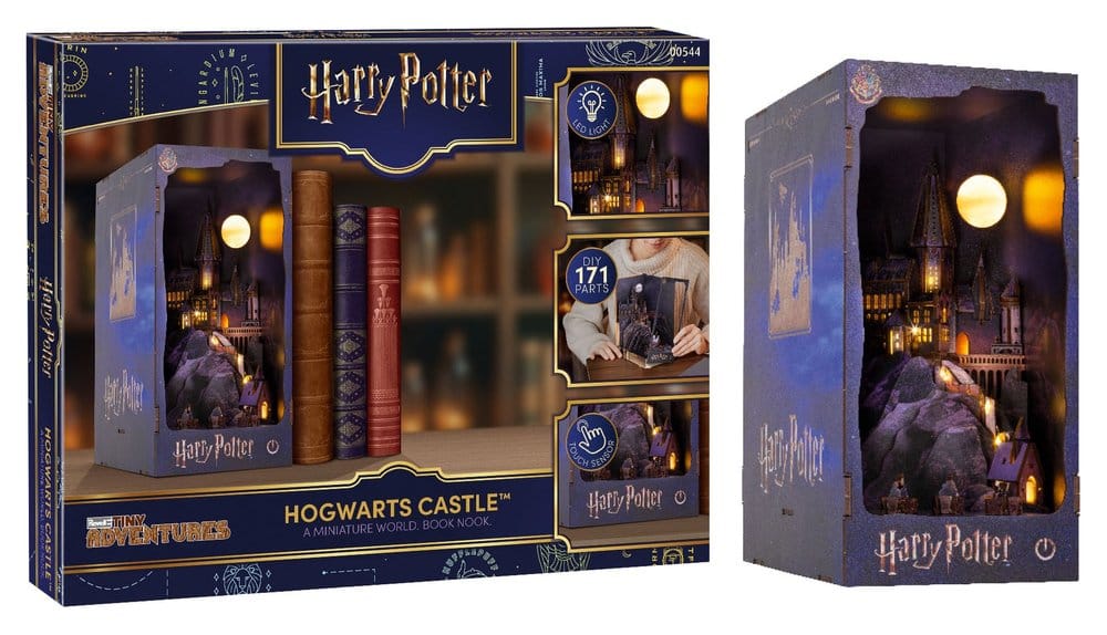 Harry Potter Tiny Adventures book nook mini-diorama Poudlard 18 cm