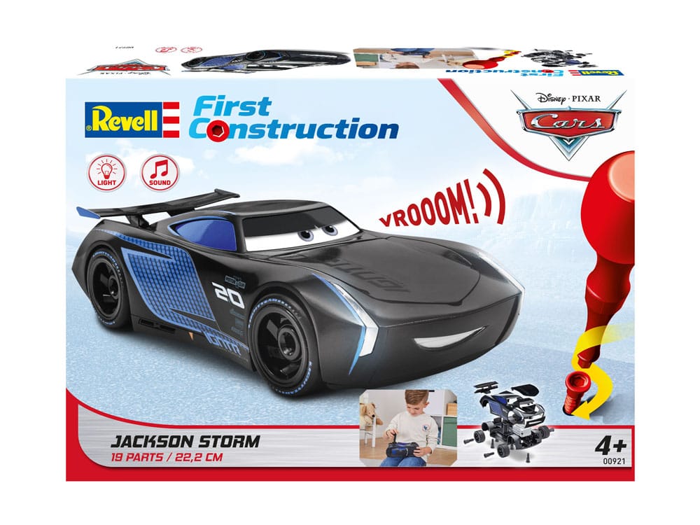 Cars jeu de construction First Construction Jackson Storm 22 cm