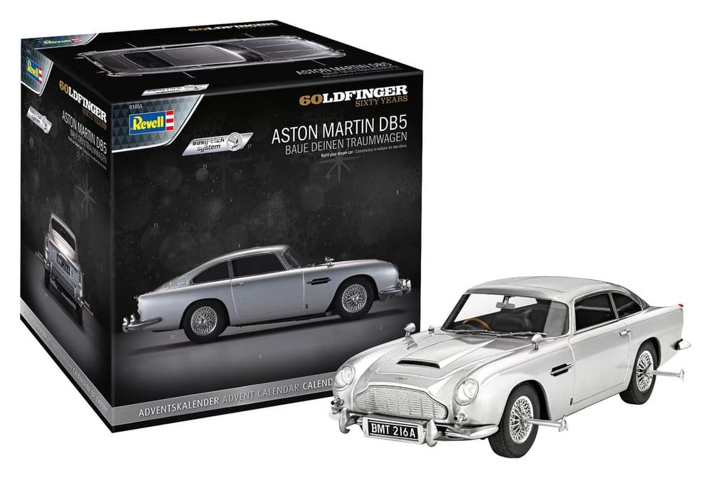 James Bond Revell calendrier de l´avent maquette Aston Martin DB5 21 cm