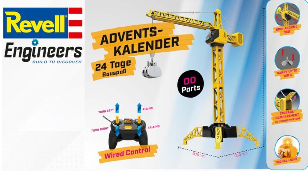 Revell Engineers calendrier de l´avent Mega Crane
