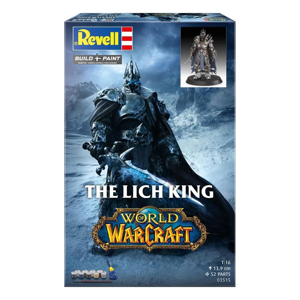 World of Warcraft kit complet maquette 1/16 The Lich King 13 cm