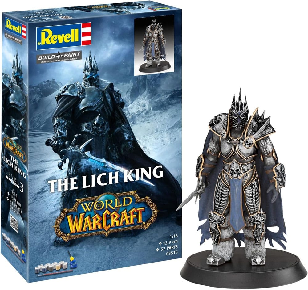 World of Warcraft kit complet maquette 1/16 The Lich King 13 cm