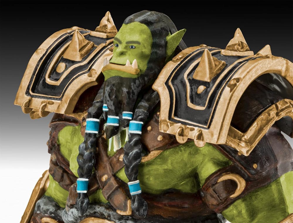 World of Warcraft kit complet maquette 1/16 The Orc Thrall 13 cm