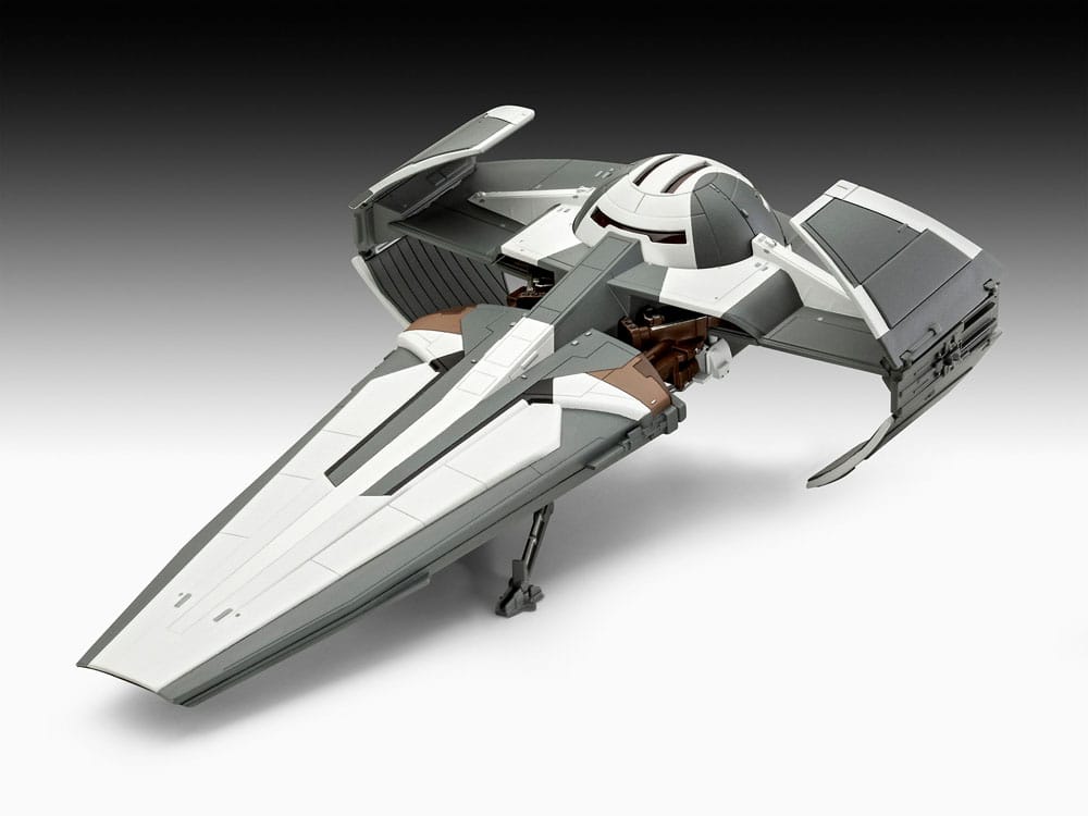 Star Wars Episode I kit complet maquette 1/120 Darth Maul's Sith Infiltrator 22 cm
