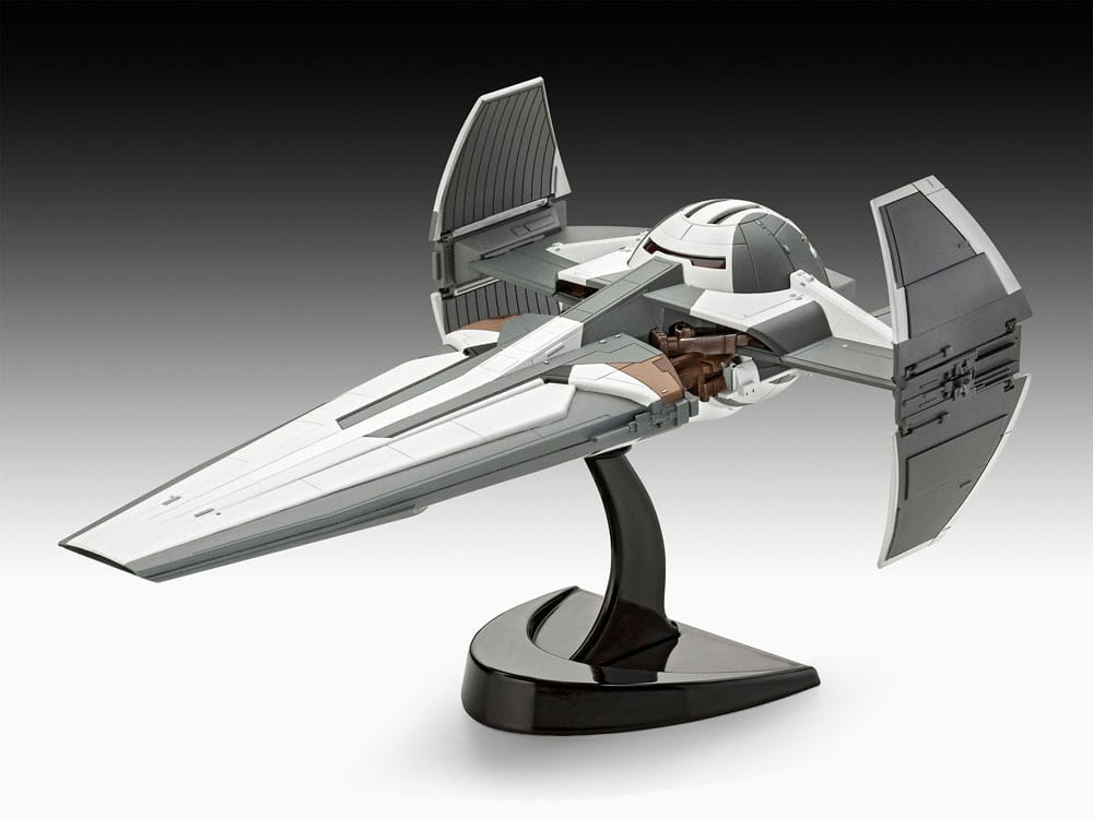 Star Wars Episode I kit complet maquette 1/120 Darth Maul's Sith Infiltrator 22 cm