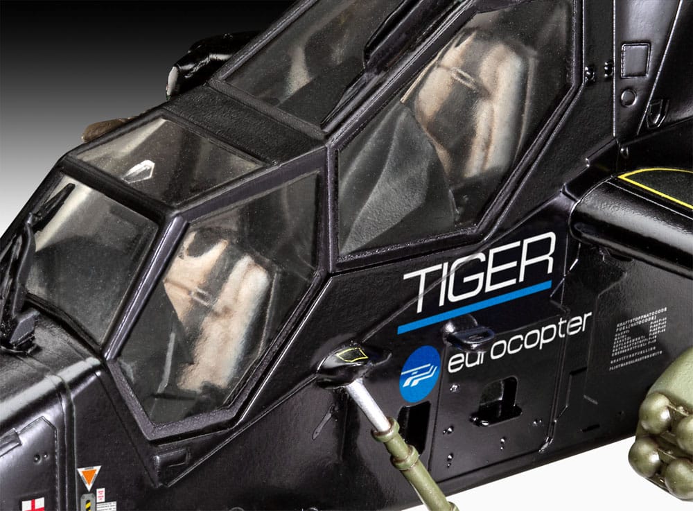 James Bond kit complet maquette 1/72 Eurocopter Tiger (GoldenEye)