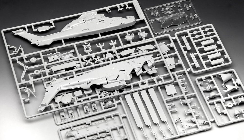 James Bond kit complet maquette 1/72 Eurocopter Tiger (GoldenEye)