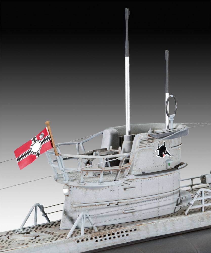 Das Boot kit complet maquette 1/144  U-Boot U96 Typ VII C 40th Anniversary 46 cm