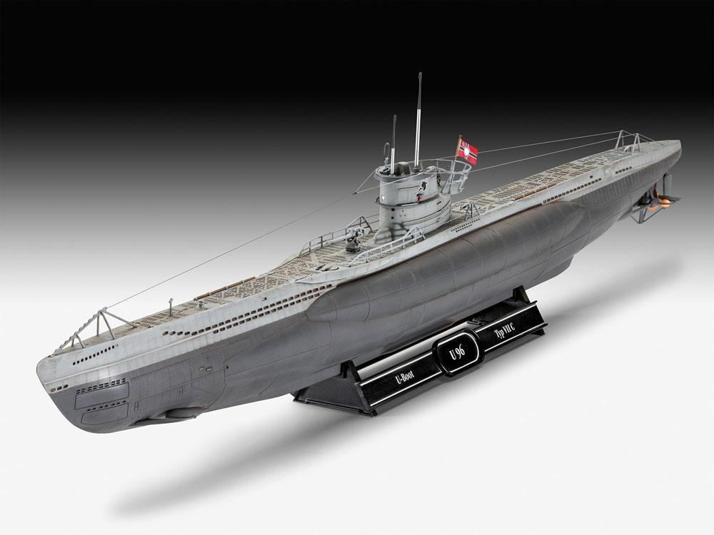 Das Boot kit complet maquette 1/144  U-Boot U96 Typ VII C 40th Anniversary 46 cm