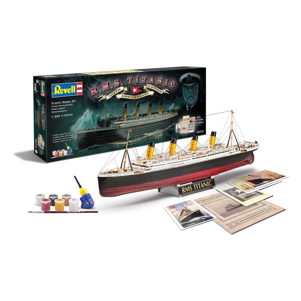 Titanic kit complet maquette 1/400 R.M.S. Titanic 100th Anniversary Edition 67 cm