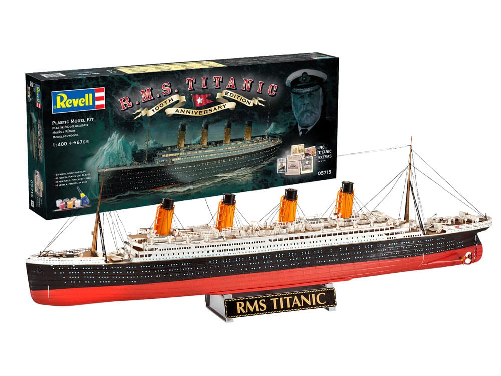Titanic kit complet maquette 1/400 R.M.S. Titanic 100th Anniversary Edition 67 cm