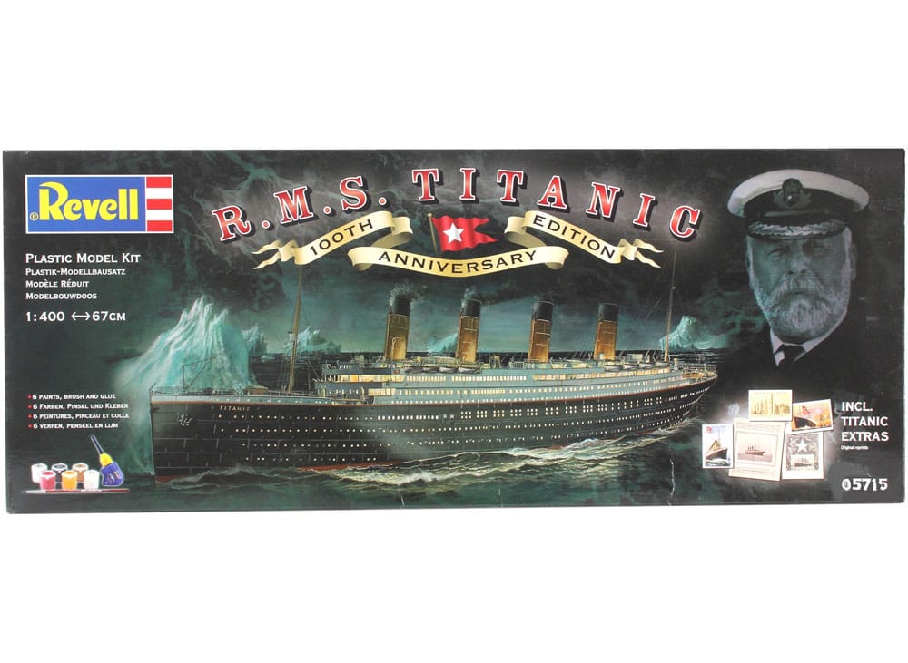Titanic kit complet maquette 1/400 R.M.S. Titanic 100th Anniversary Edition 67 cm