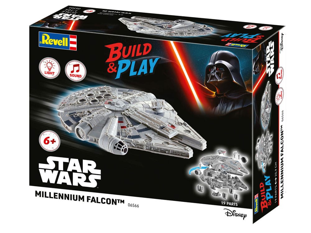 Star Wars Model Kit 1/164 Millennium Falcon 21 cm