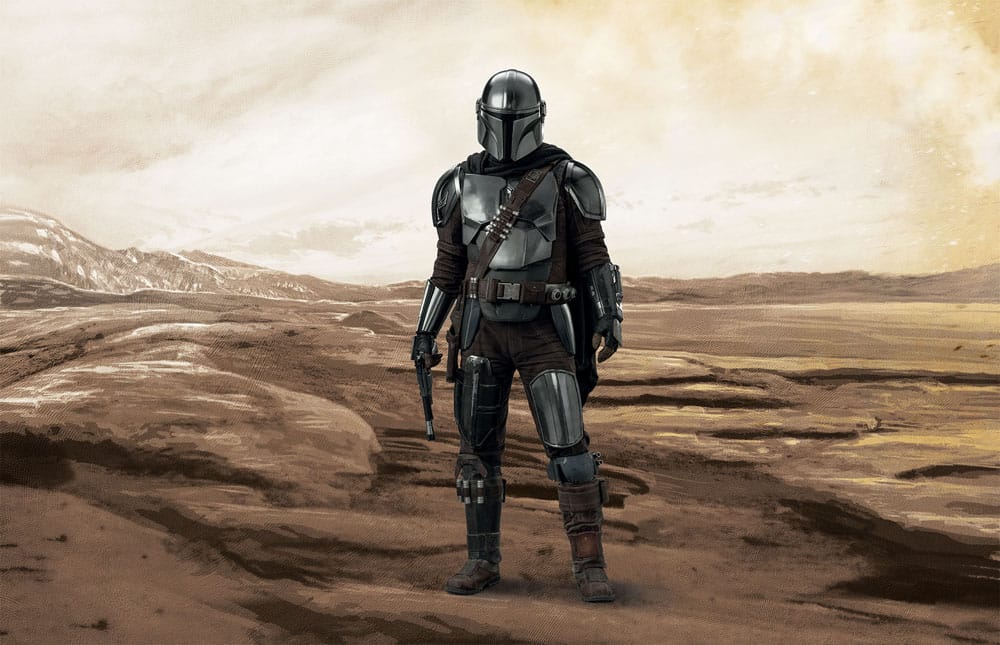 Star Wars: The Mandalorian maquette Din Djarin - The Bounty Hunter