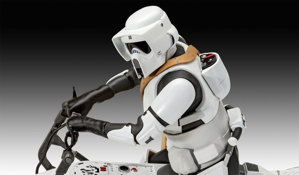 Star Wars maquette 1/12 Speeder Bike 26 cm