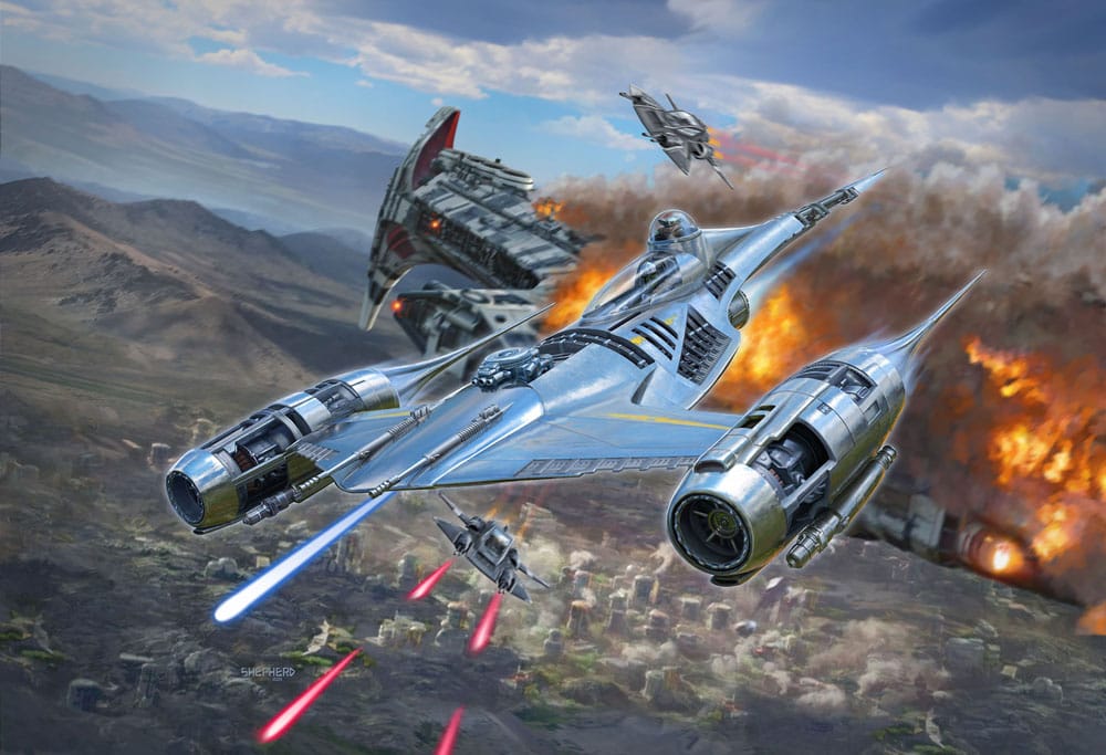 Star Wars: The Mandalorian maquette 1/24 N-1 Starfighter