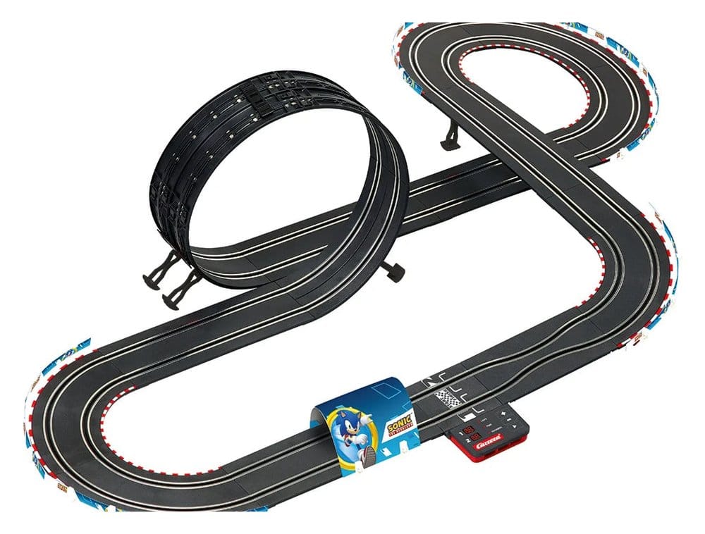 Sonic the Hedgehog Carrera GO!!! circuit de course Sonic Racing CrossWorlds