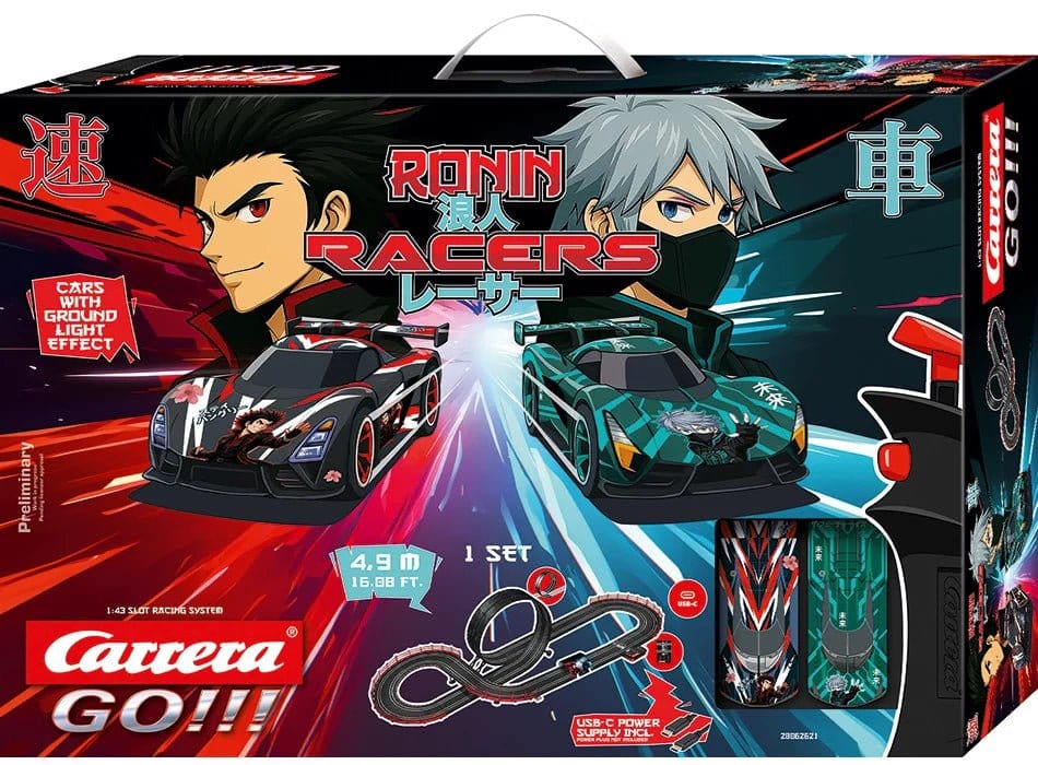 Carrera GO!!! circuit de voitures de slot Ronin Racers