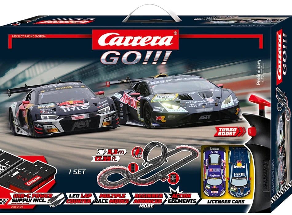 Carrera GO!!! circuit de voitures de slot GT Pro Racers