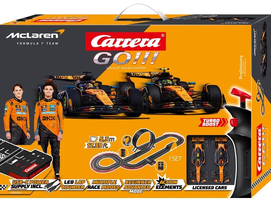 McLaren Carrera GO!!! circuit de voitures de slot McLaren Racing