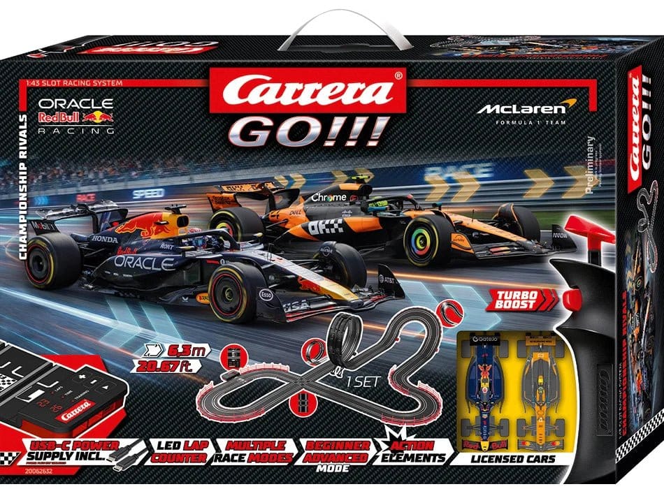 Carrera GO!!! circuit de voitures de slot Championship Rivals