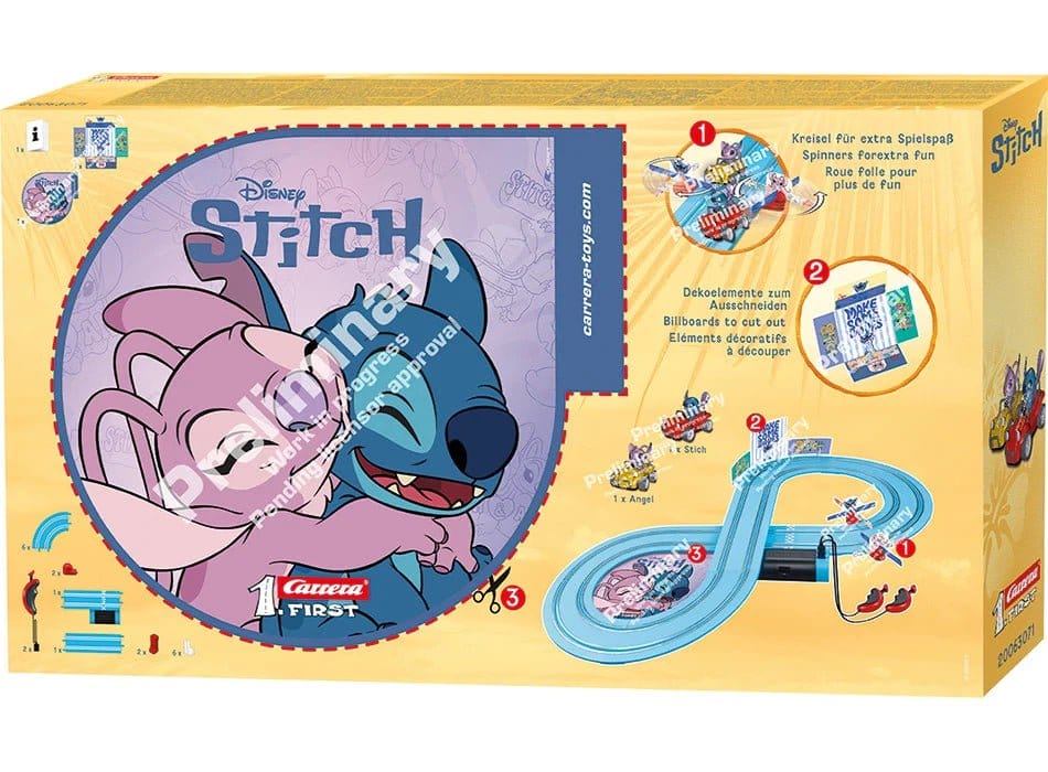 Disney Stitch Carrera First circuit de course Disney Stitch 2,4