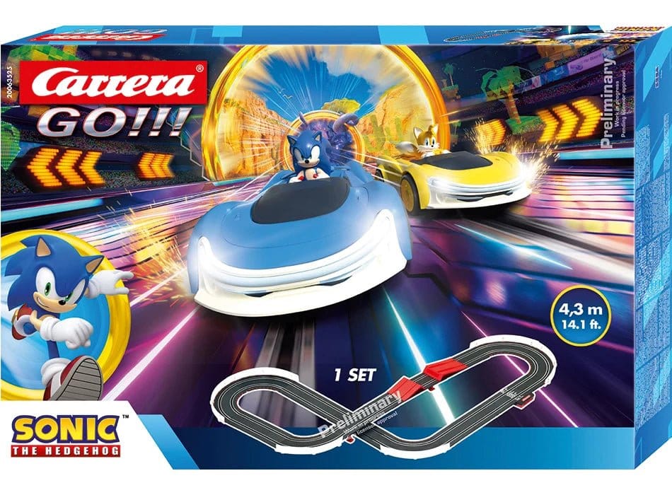 Sonic the Hedgehog Carrera GO!!! circuit de course (BO) Sonic Racing CrossWorlds