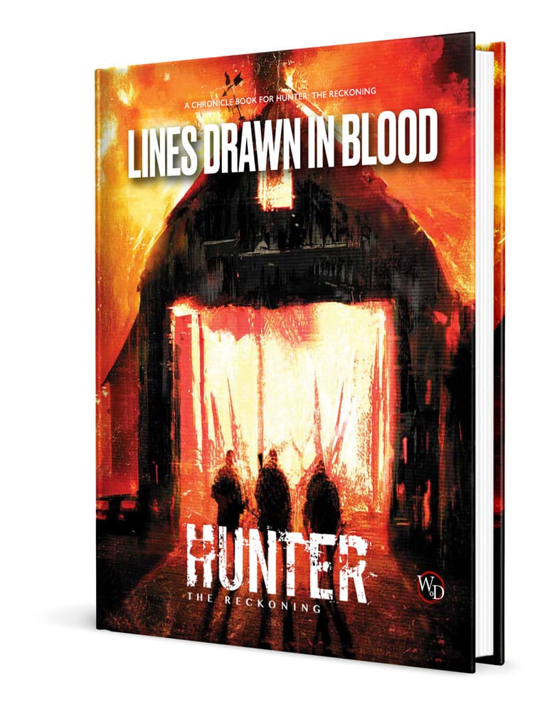 Hunter: The Reckoning 5th Edition RPG livre Lines Drawn in Blood Sourcebook  *ANGLAIS*