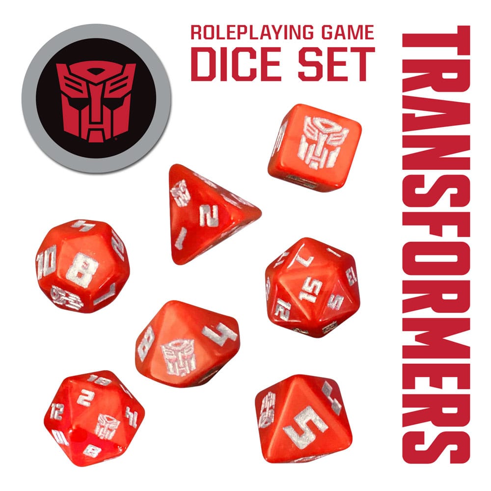 Transformers RPG  jeu de dés