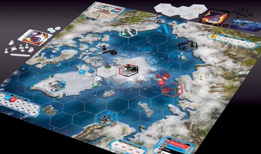 G.I. Joe jeu de plateau Battle for the Arctic Circle powered by Axis & Allies *ANGLAIS*