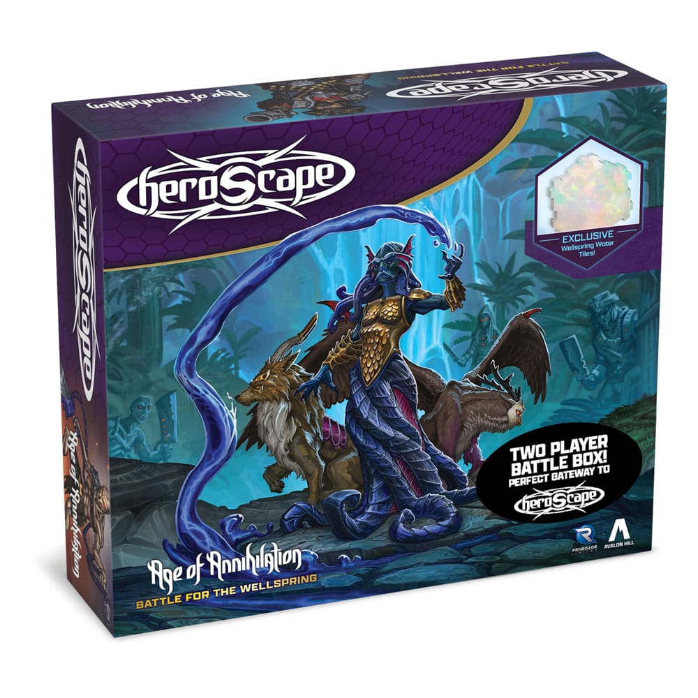 Heroscape jeu de plateau Battle for the Wellspring Battle Box *ANGLAIS*