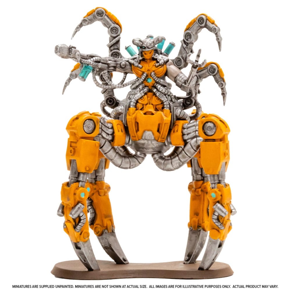 Heroscape Expansion Revna's Rebuke: Iron Lich Viscerot and Necrotech Wraithriders Army *ANGLAIS*