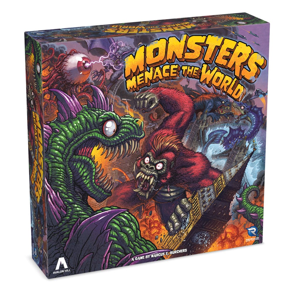 Avalon Hill jeu de plateau Monsters  Menace The World *ANGLAIS*