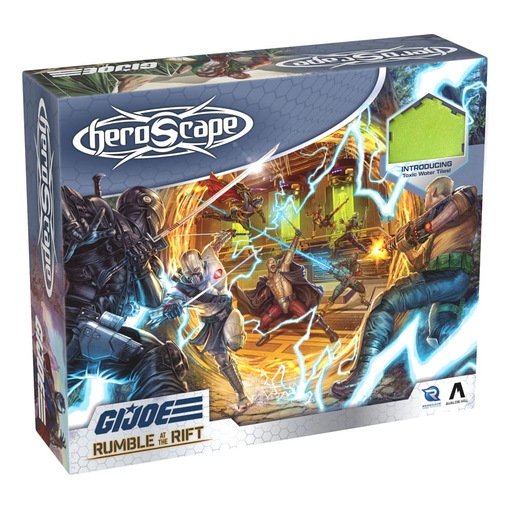 G.I. Joe Heroscape jeu de plateau Rumble at the Rift Battle Box *ANGLAIS*