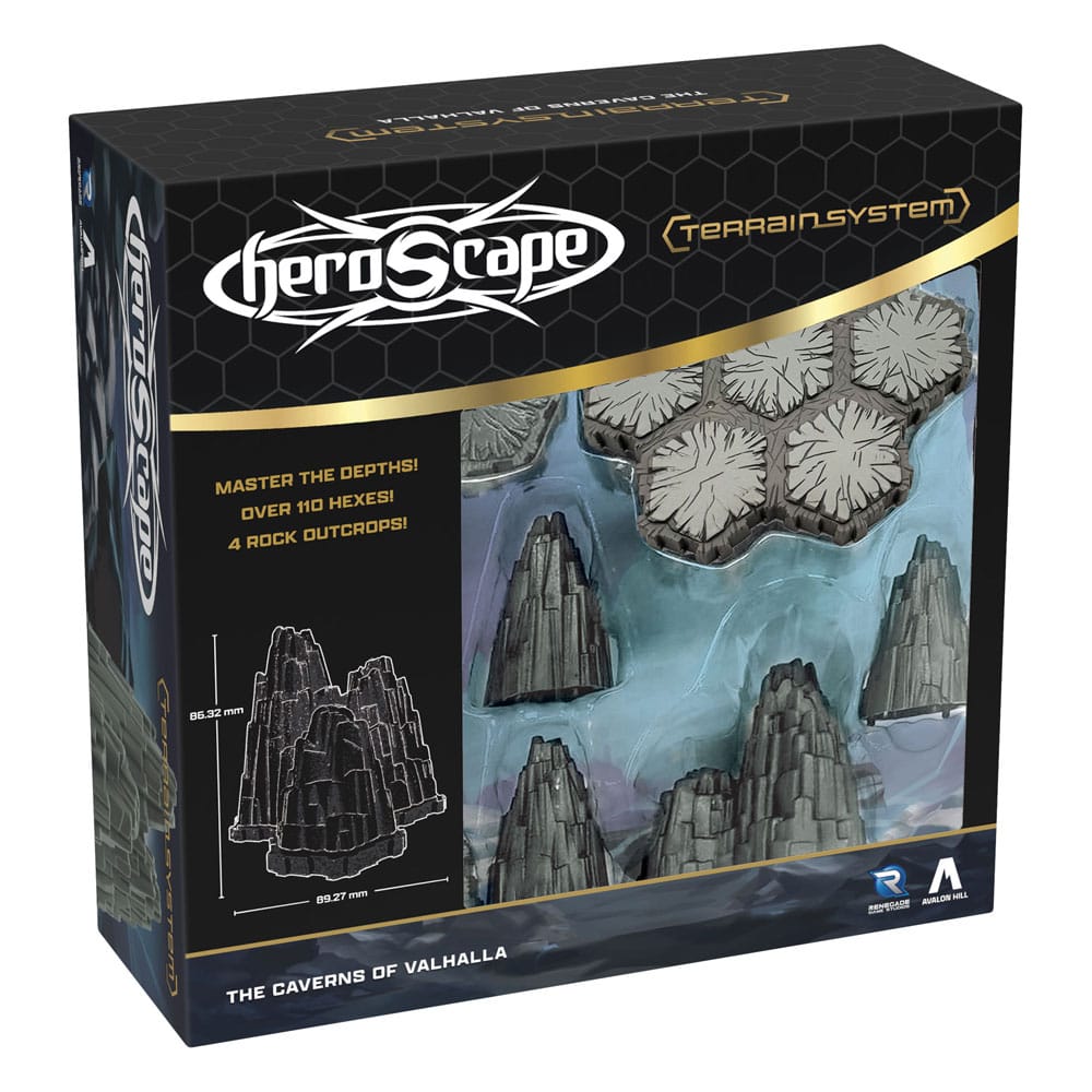Heroscape Expansion du terrain The Caverns of Valhalla  *ANGLAIS*