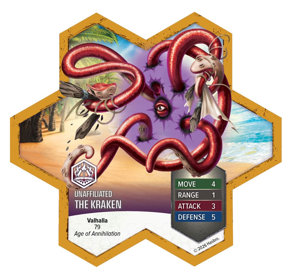 Heroscape Expansion de l'armée Age of Annihilation Thormun & Kraken *ANGLAIS*