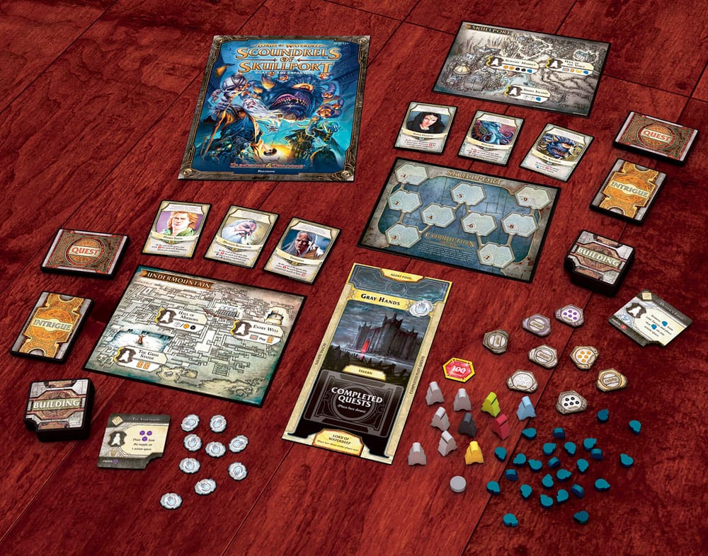 Dungeons & Dragons jeu de plateau Lords of Waterdeep: Scoundrels of Skullport Expansion *ANGLAIS*