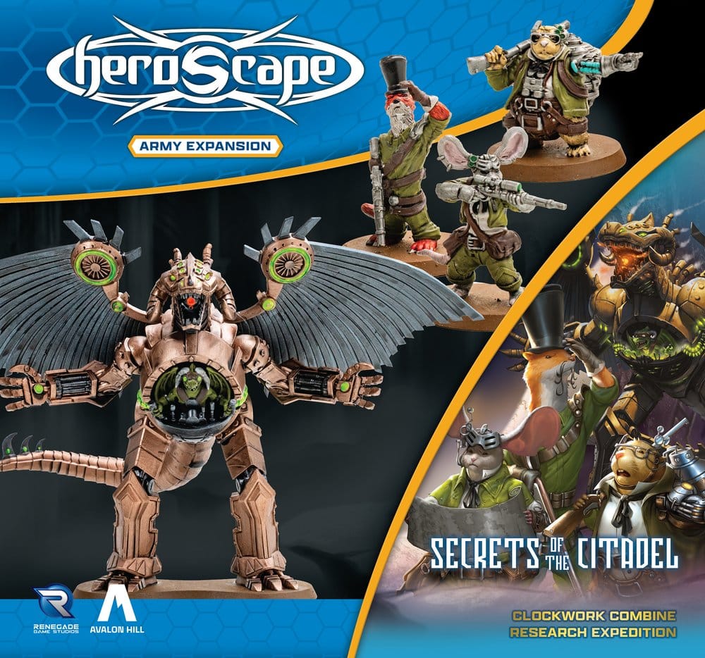 Heroscape Extension d'Armée Clockwork Combine Research Expedition *ANGLAIS*