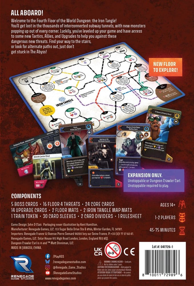Dungeon Crawler Carl Unstoppable: The Iron Tangle Extension *ANGLAIS*