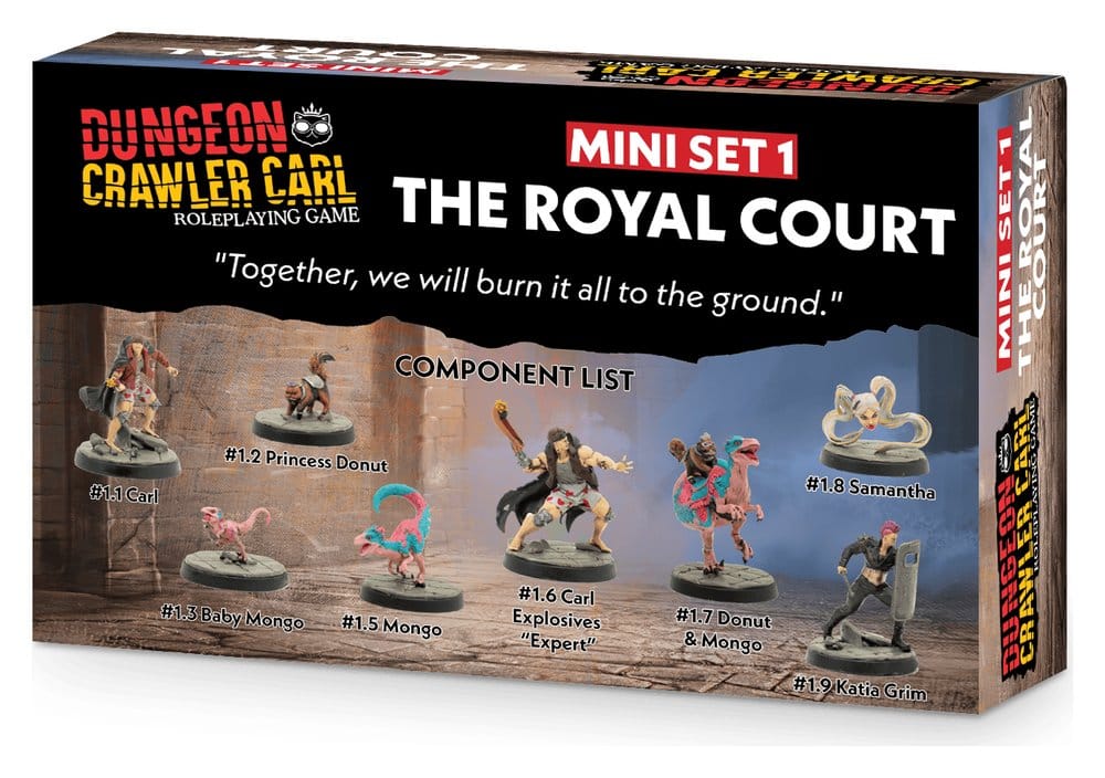 Dungeon Crawler Carl Set de Miniatures 1 The Royal Court