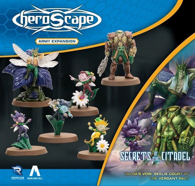 Heroscape extension d'armée Seelie Court of the Verdant Pact Standard Edition *ANGLAIS*