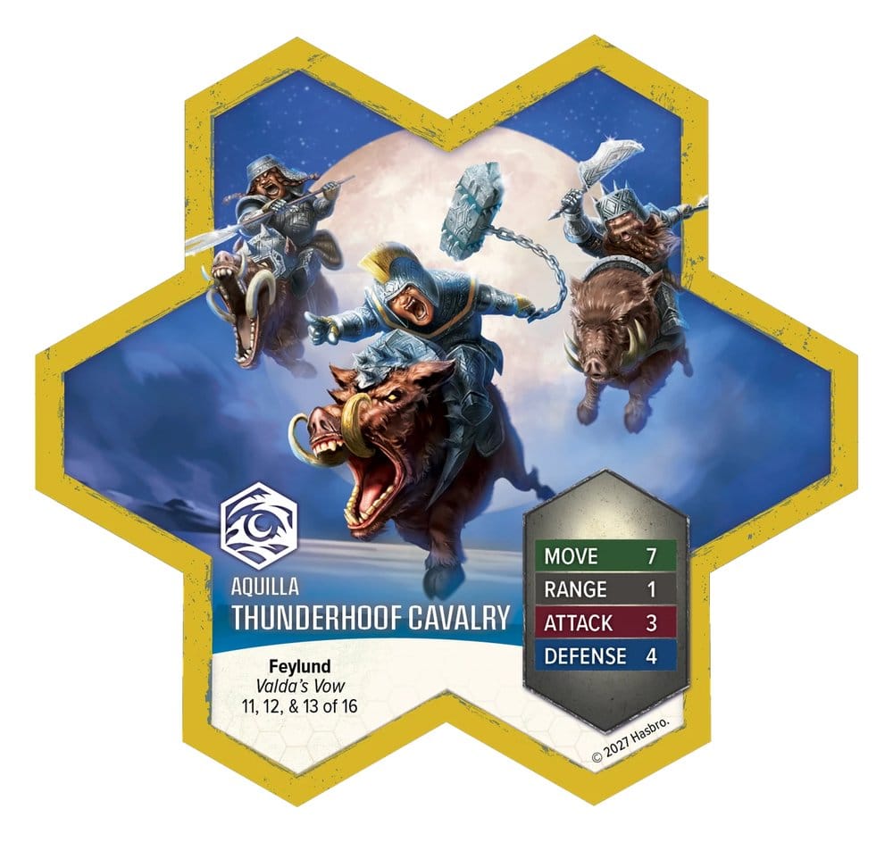 Heroscape extension d'armée Thunderhoof Calvary Standard Edition *ANGLAIS*