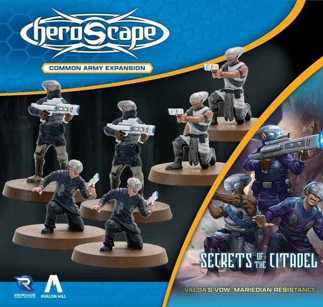 Heroscape extension d’armée Mariedian Resistance Fighters Standard Edition *ANGLAIS*