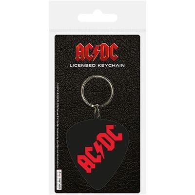 AC/DC PVC porte-clés Plectrum