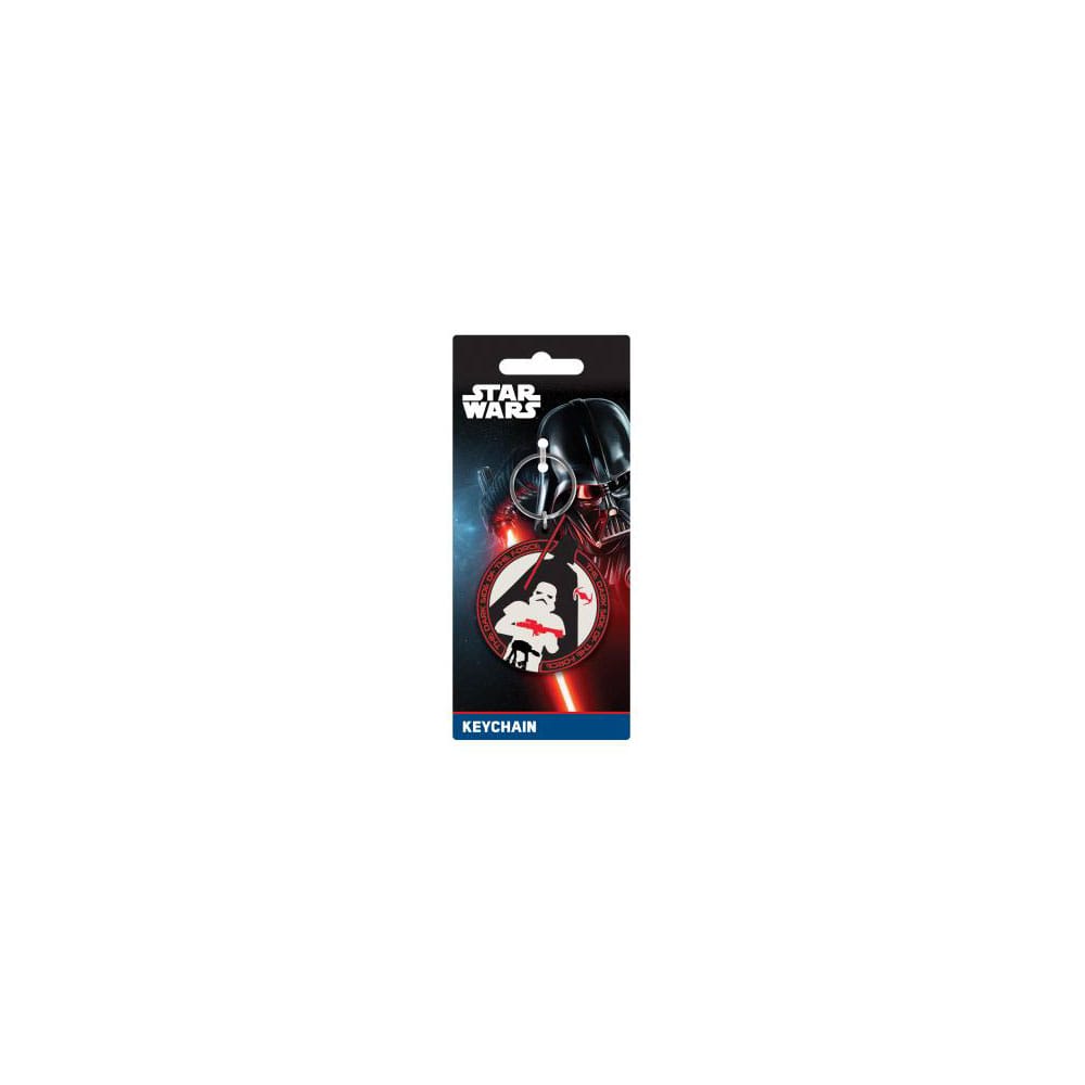 Star Wars porte-clés caoutchouc Darth Vader & Storm Trooper 6 cm
