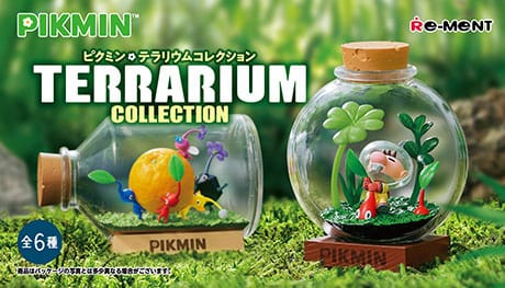Pikmin assortiment figurines Terrarium Collection (6)