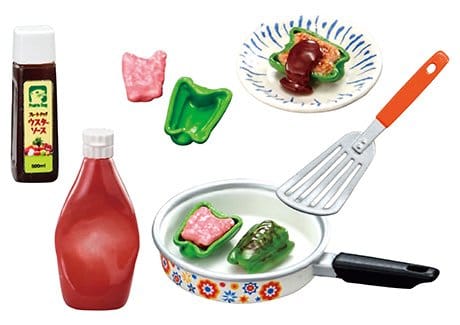 Home-cooked Meals mini figurines assortiment  (8)