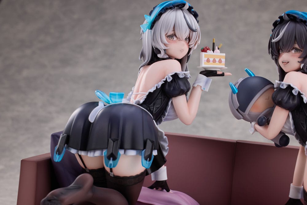 Snowbreak Containment Zone pack 2 statuettes PVC 1/6 Cherno & Meursault Apprentice Maid Ver. Deluxe Edition 19 cm