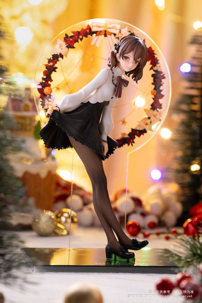 Original Character statuette PVC 1/8 Desktop Girls Series Winter Ringo Another Color 24 cm